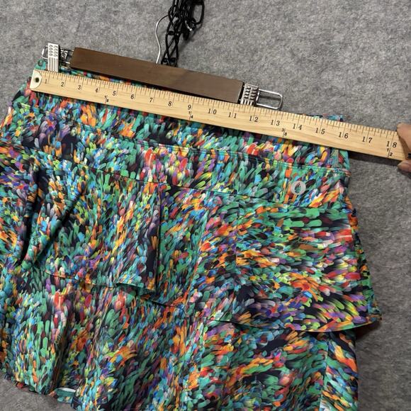 Dona Jo Skort Athletic Skirt Womens Sz 3 US XL Geometric Tennis Golf Pickle Ball - Picture 7 of 7